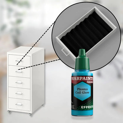 12-22mL Hobby Paint Organizer | Fits IKEA Helmer