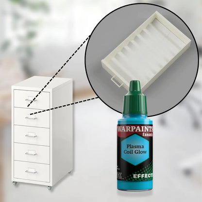 12-22mL Hobby Paint Organizer | Fits IKEA Helmer