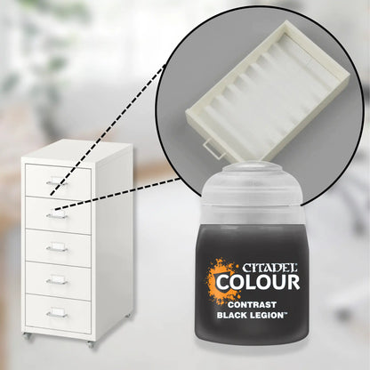 12-22mL Hobby Paint Organizer | Fits IKEA Helmer