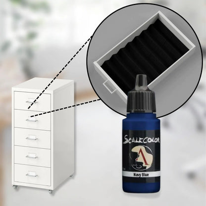 12-22mL Hobby Paint Organizer | Fits IKEA Helmer