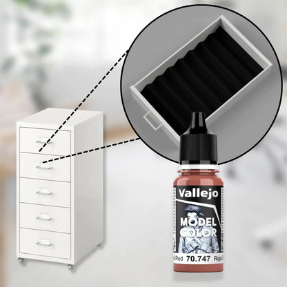 12-22mL Hobby Paint Organizer | Fits IKEA Helmer