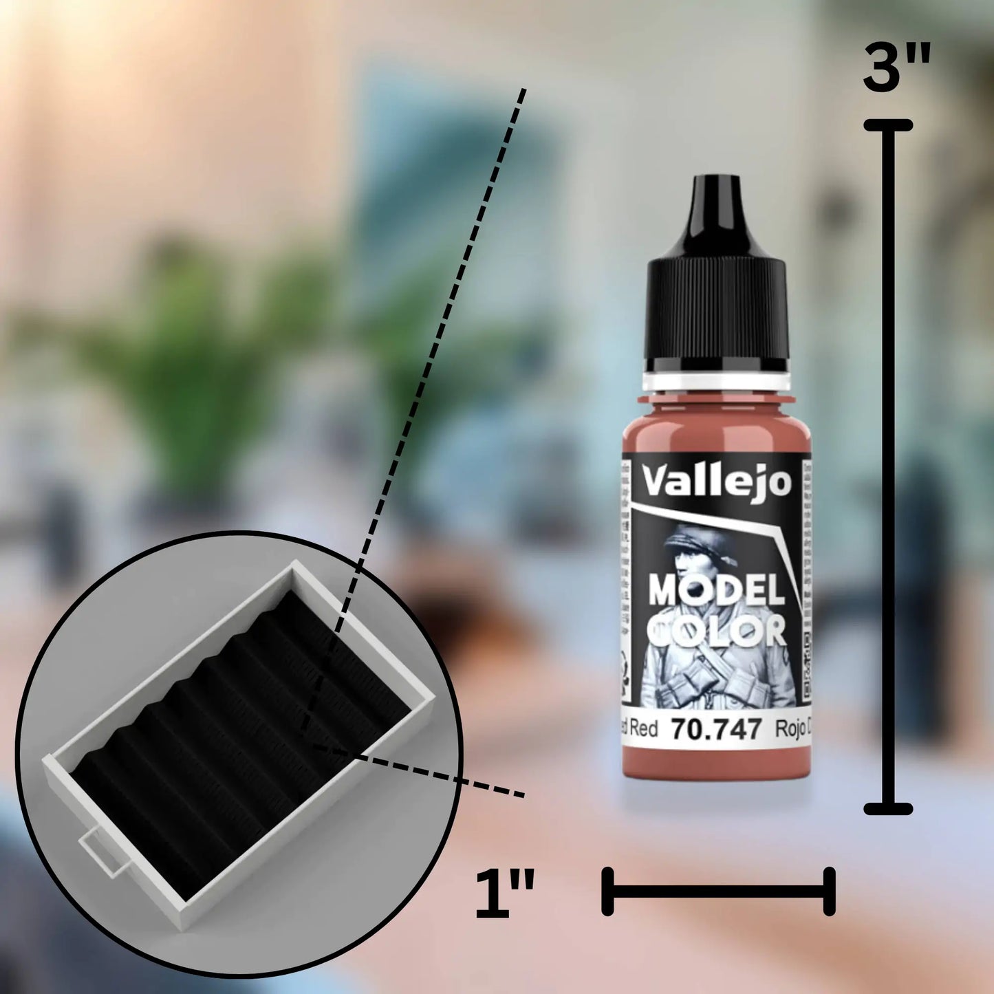 12-22mL Hobby Paint Organizer | Fits IKEA Helmer